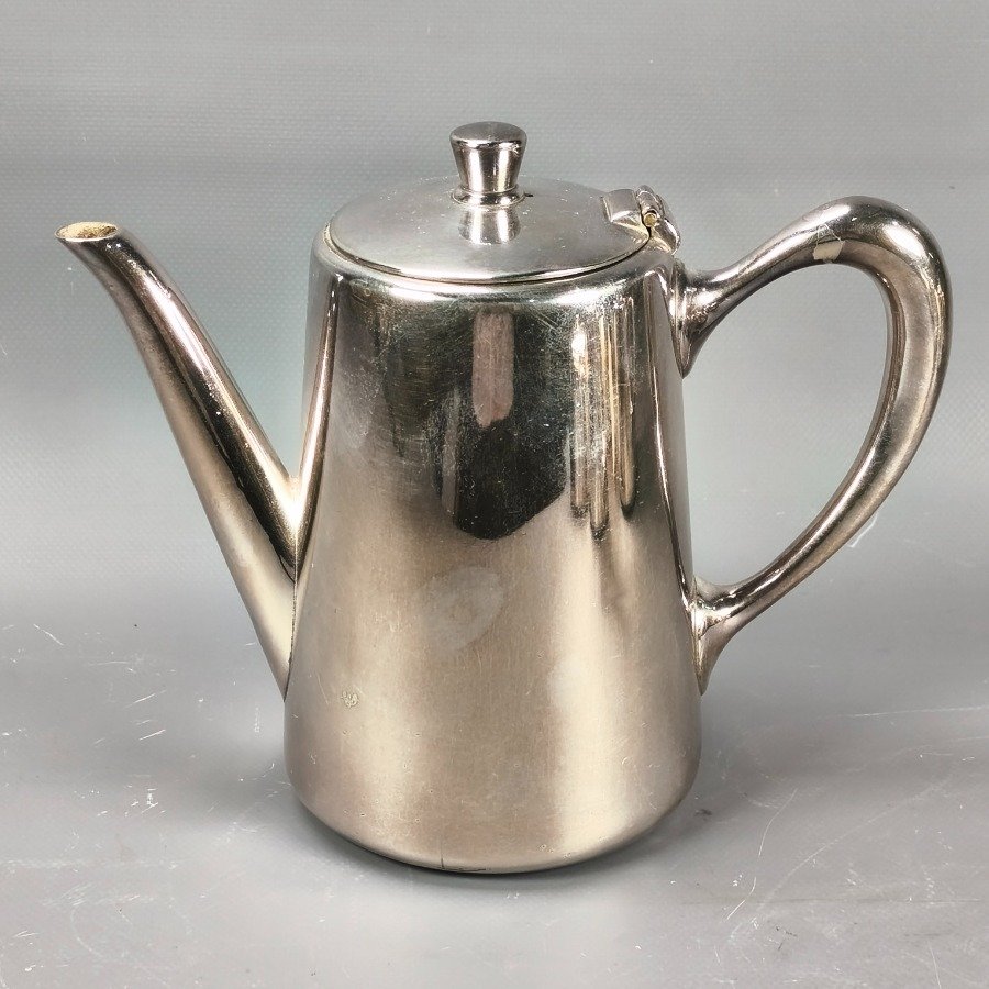 Servicio de té y café Christofle en plata - imagen 9