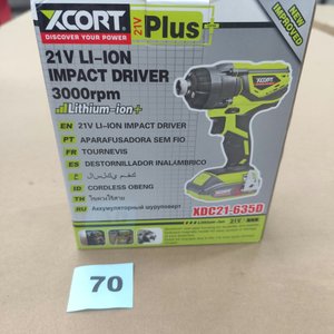 Taladro de Impacto Inalámbrico Xcort Plus 21V con Accesorios - imagen 2