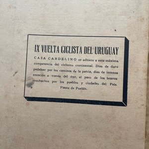 Libro 9ª Vuelta Ciclista del Uruguay 1952 con Mapa de Etapas y Publicidad - imagen 6