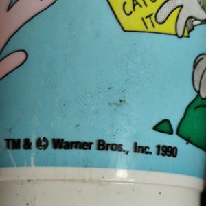 Vaso de Plástico "Mirinda Naranja" con El Correcaminos - Años 90 - imagen 2