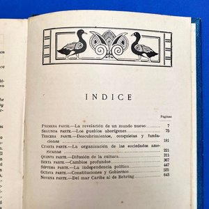 Libro Antiguo "Breve Historia de América" - Primera Edición 1930 - imagen 3