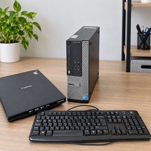 Lote siguiente: Computadora Dell OptiPlex 3010 Core i3 con Escáner Canon y Teclado Logitech