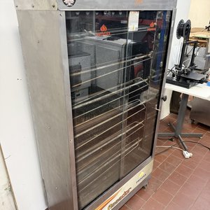 Spiedo Eléctrico a Gas Progas para 30 Pollos con Puertas Corredizas y Ruedas - imagen 3