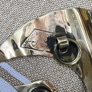 Lote de 5 Ceniceros y Bandejas Antiguas de Metal - imagen 2