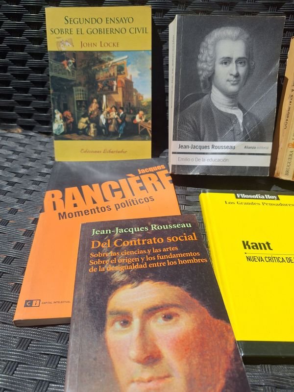 Gran lote de libros de filosofía: Rousseau, etc. - imagen 5