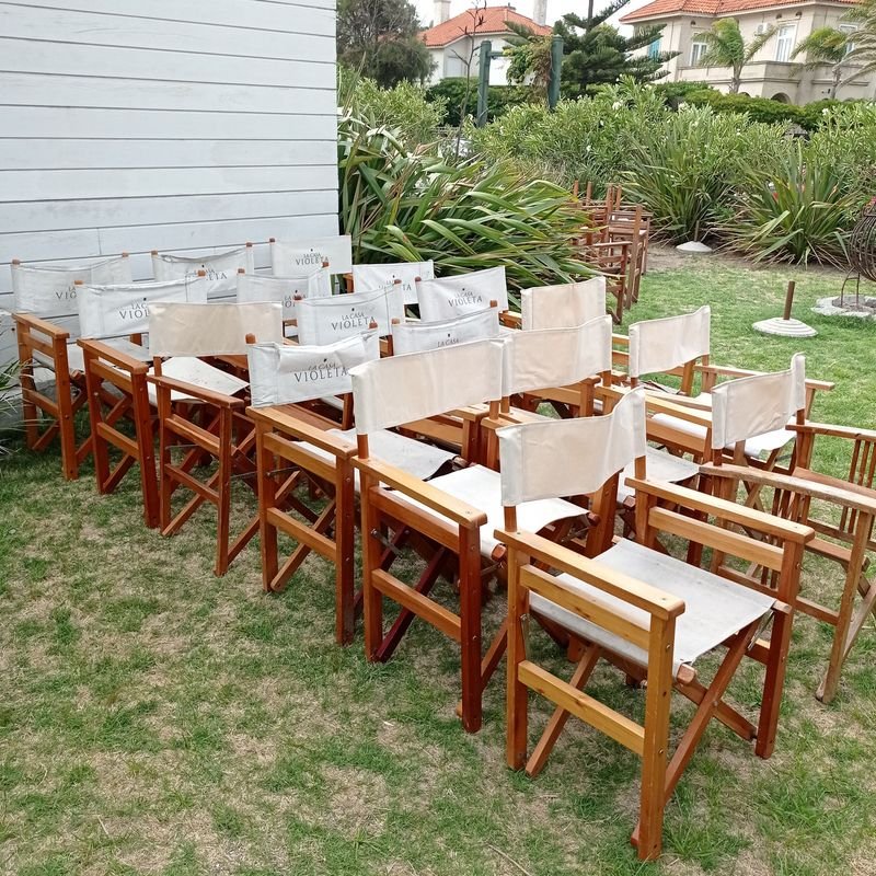 Sillas plegables de exterior en madera - imagen 2