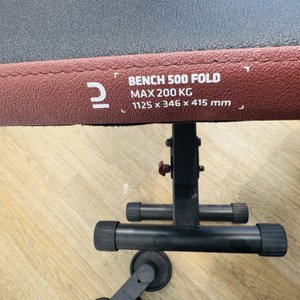 Banco Multifunción Regulable Corength Bench 500 Fold Sin Uso - imagen 4