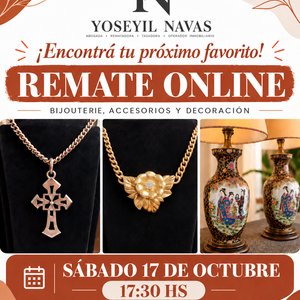 Lote anterior: Remate Online: Bijouterie, Accesorios y Decoración