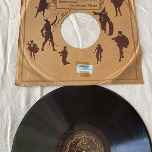Lote de 2 Discos de Vinilo Antiguos "Victor" - imagen 4