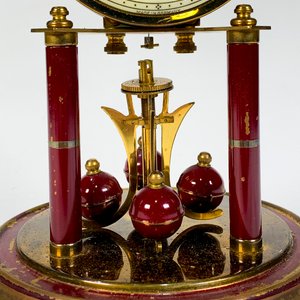 Reloj de Sobremesa Schatz con Redoma de Vidrio y Esfera Esmaltada - imagen 3