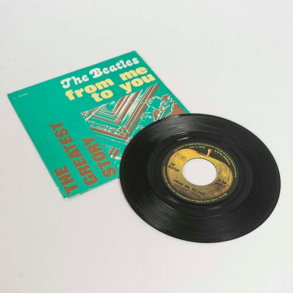 Disco Vinilo Single The Beatles "From Me To You" Serie Especial Coleccionistas Apple EMI Italia
