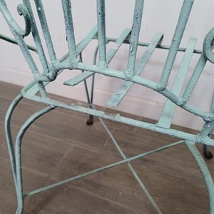 Par de Sillas de Hierro Estilo Clásico para Jardín - imagen 7