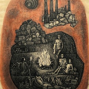 Lote siguiente: Julio Uruguay Alpuy "Culto al Fuego" Acuarela y Tinta Firmada y Fechada 1979