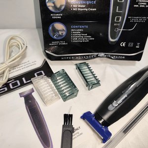 Afeitadora Eléctrica Recargable Solo 8015 con Accesorios para Barba, Nueva en Caja - imagen 3