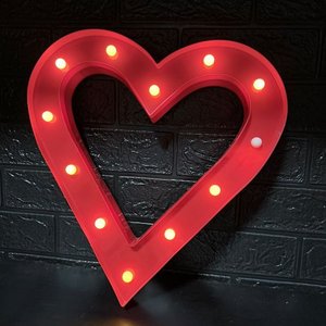 Lote siguiente: Luz Decorativa Roja en Forma de Corazón