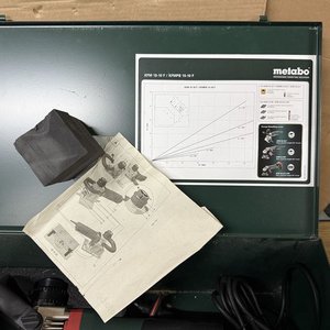 Biseladora Metabo KFM 16-15 F Profesional con Accesorios y Caja Original - imagen 7