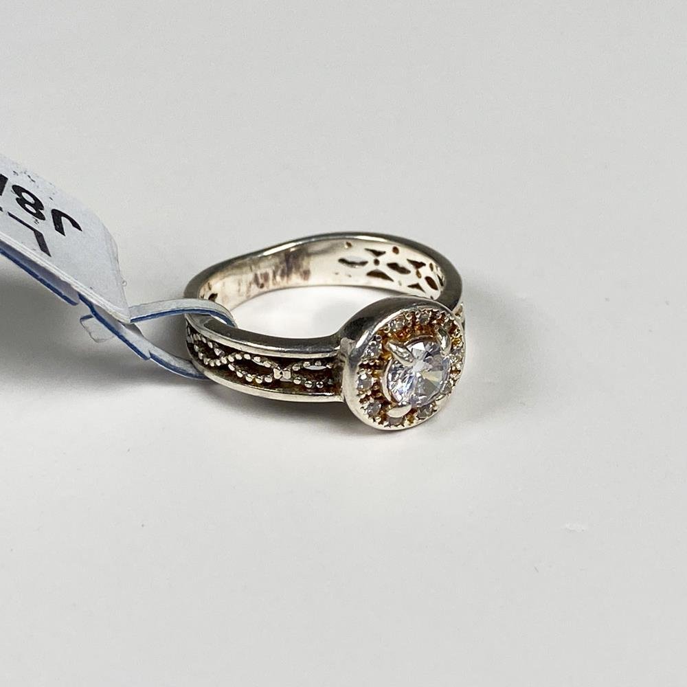 Anillo de Plata 925 para Dama con Circones