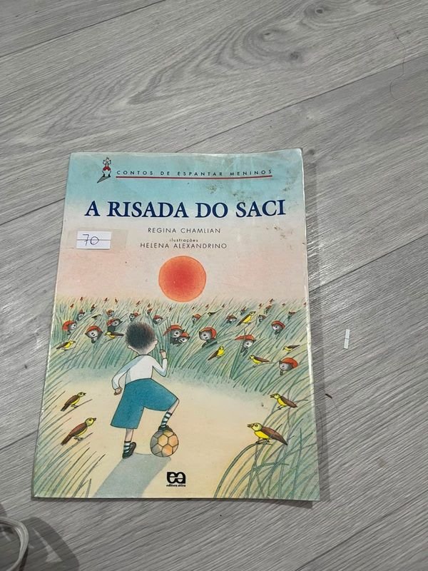 A Risada do Saci por Regina Chamilian - Contos de Espantar Meninos