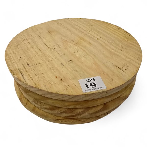 Tablas de madera para pizza en buen estado