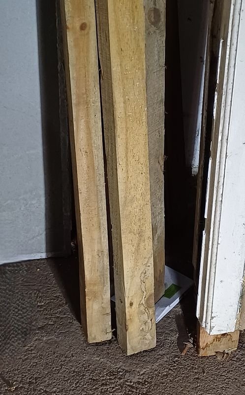 Cinco alfajías de pino para decoración - imagen 6