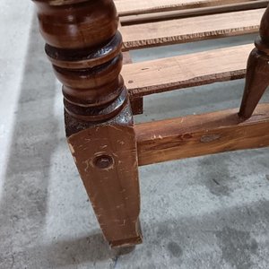 Cama de 1 Plaza Estilo Provenzal en Madera - imagen 6