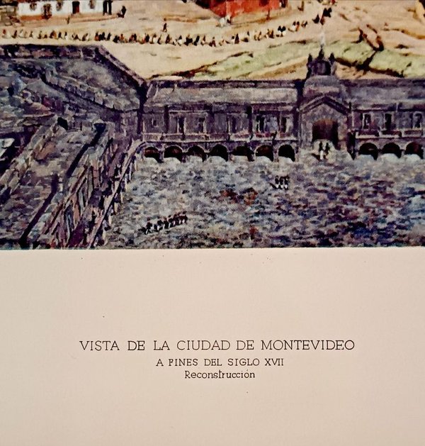 Lámina Exclusiva: Vista de la Ciudad de Montevideo en el Siglo XVIII - imagen 10