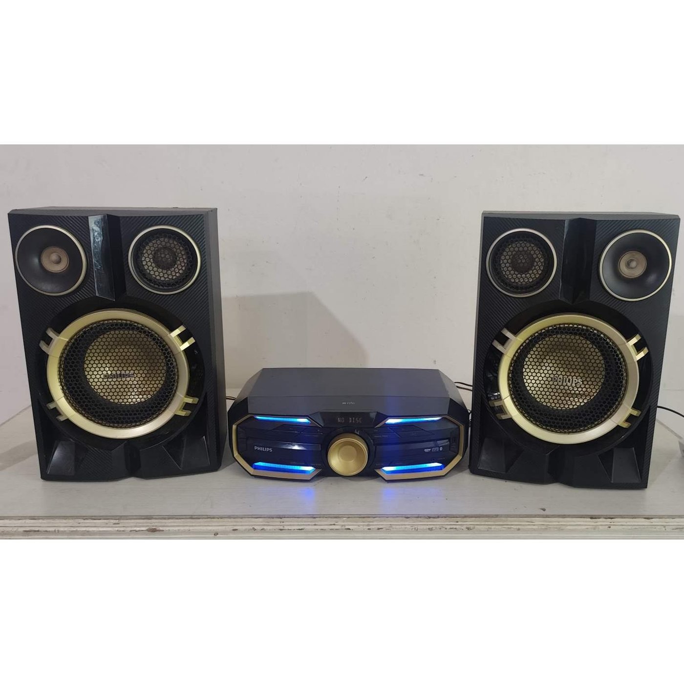 Equipo de Música Philips FX50/55 con Parlantes