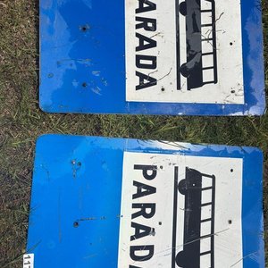 Lote de 5 Carteles de Parada de Autobús - imagen 2
