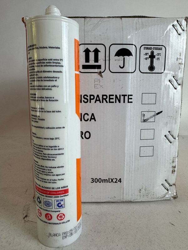 Sellador Acrílico Blanco - Paquete de 24 Unidades - imagen 3