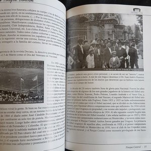 Libro "Parque Central" de Lincoln Maiztegui Casas - Historia del Club Nacional de Football - imagen 4