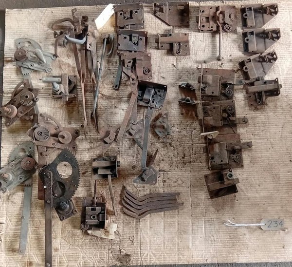 Lote de Cerraduras y Mecanismos Levanta Vidrios para Automóviles