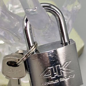 Candado de Seguridad 4K con 4 Llaves Planas - imagen 2