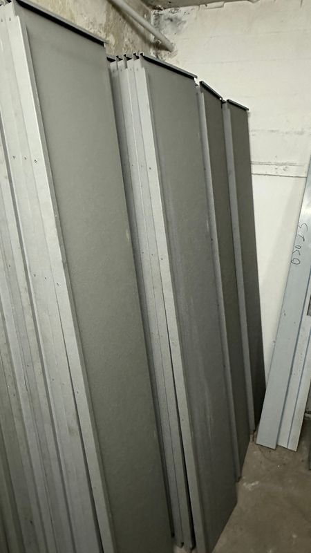 Paneles de chapa para puertas de ascensor nuevos
