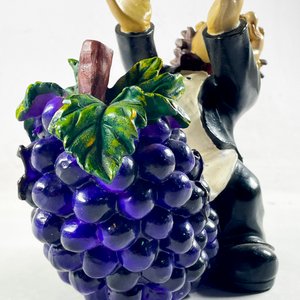 Porta Botella Original Figura Personaje con Uvas - imagen 4