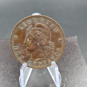 Lote de 4 Monedas "Dos Centavos" República Argentina (1883-1898) - imagen 5