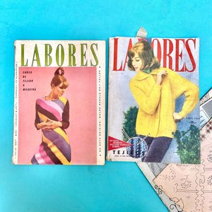 Lote de 7 Revistas: Labores, Manos Creadoras y Cristina (1960s-1970s) - imagen 3