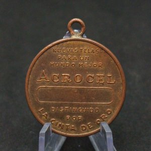 Medalla Radio Centenario CX36 "La Cinta de Oro" - Bronce - imagen 3