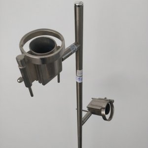 Lámpara de Pie Cromada con Dos Luces - 142cm de Alto - imagen 3