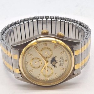 Reloj Armitron Fase Lunar Dos Tonos - Elegancia Clásica - imagen 8