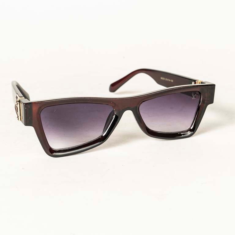 Lentes de Sol Estilo "Cat Eye" Marrón Degradé
