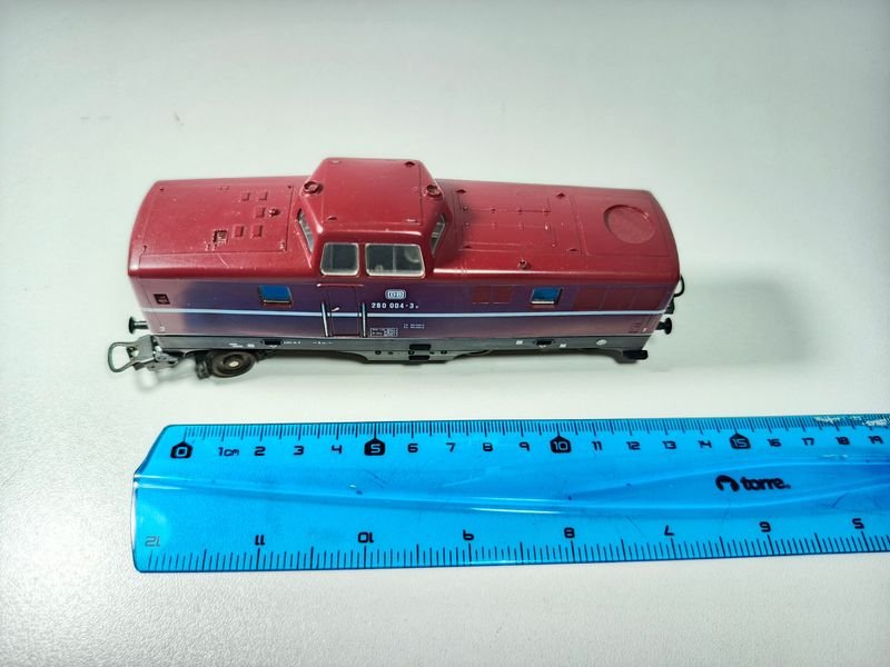Locomotora Diesel HO Escala 1:87 BR 280 004-3 de Lima Italia - imagen 2