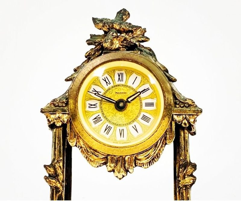Reloj de sobremesa principios siglo XX Made in Germany - imagen 5