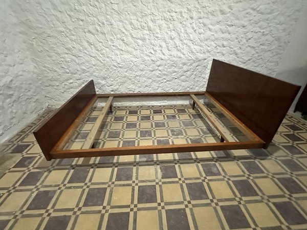 Cama Dos Plazas Estilo Americano - Muebles Antiguos - imagen 4
