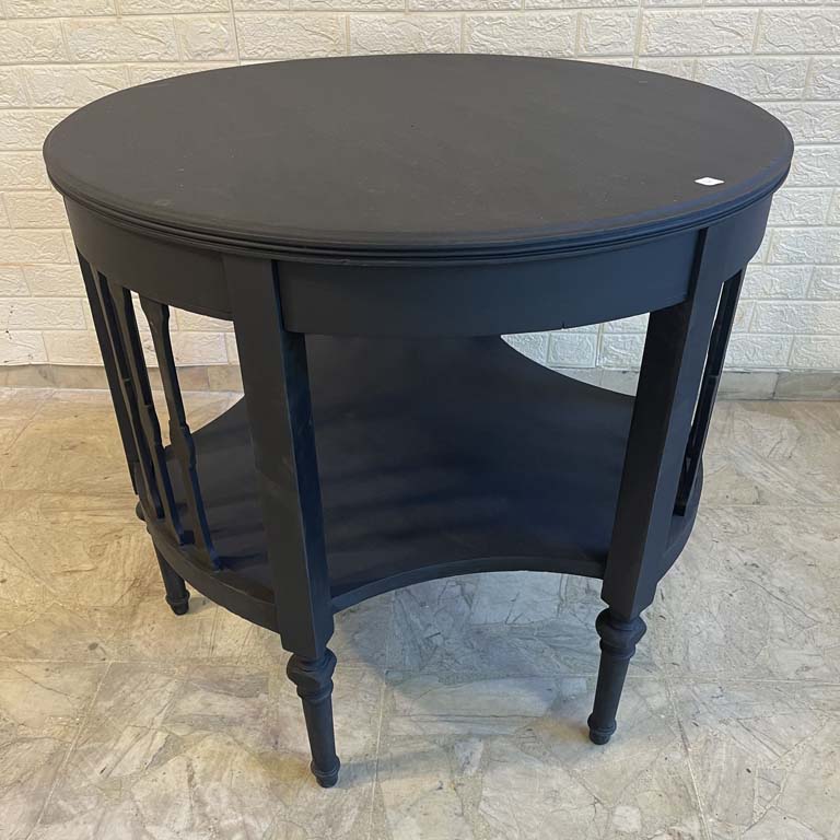 Mesa de centro redonda inglesa en excelente estado