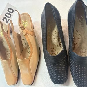 Lote de 5 Pares de Calzado de Cuero Artesanal para Dama - imagen 3