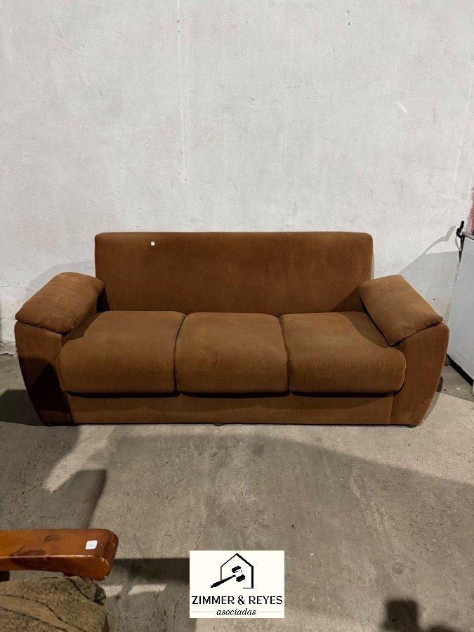 Sillón de Tres Cuerpos Marrón