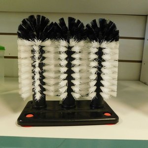 Cepillo triple de plástico para vasos - imagen 2