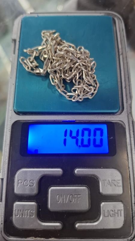 Cadena de Plata Gruesa 14 Gramos para Hombre