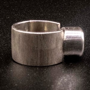 Anillo de Plata 950 con Prasiolita - imagen 2