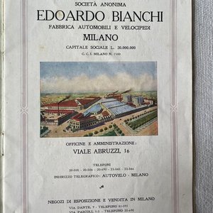 Libro de Biciclette Bianchi 1928 - Catálogo E. Bianchi Milano - imagen 3